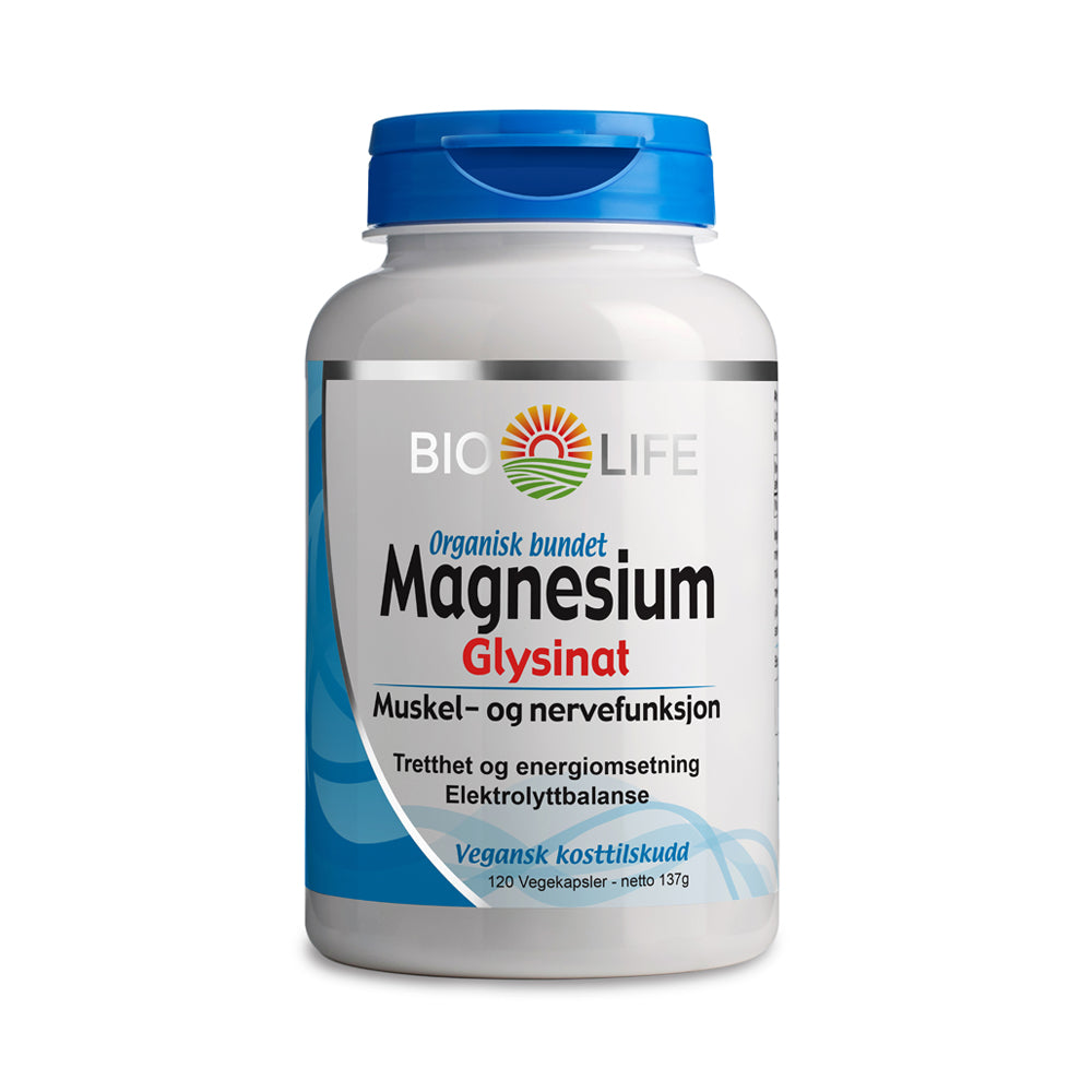 Bio Life Magnesium Glysinat 120 kpsl