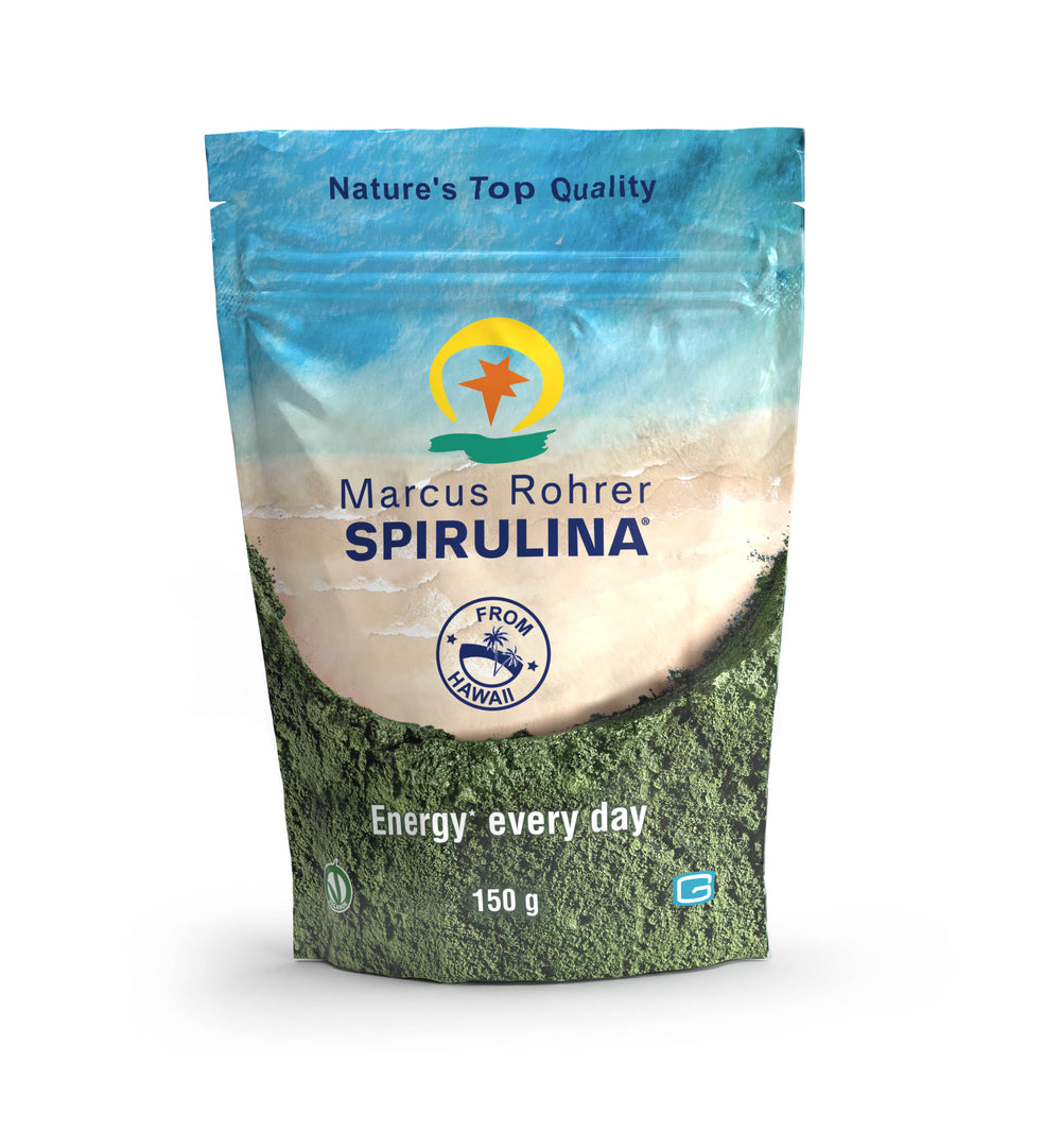Marcus Rohrer Spirulina - 150 gram pulver - Abonnement