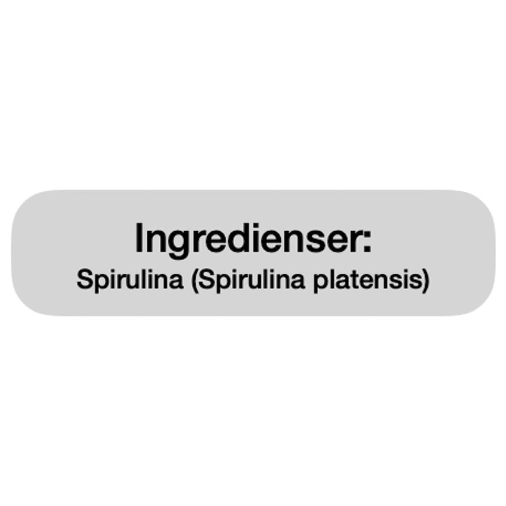 Ingredienser Marcus Rohrer Spirulina 150 gram Pulver