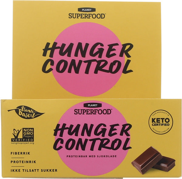 ESKE med 12 stk Hunger Control Bar 40 Gr Allive - VEGAN