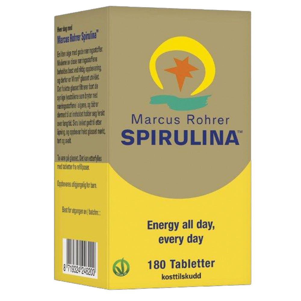 Marcus Rohrer Spirulina 180 Tabletter